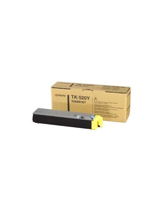1T02HJAEU0 Kyocera Tk-520Y Toner Cartridge 1 Pc(S) Original Yellow