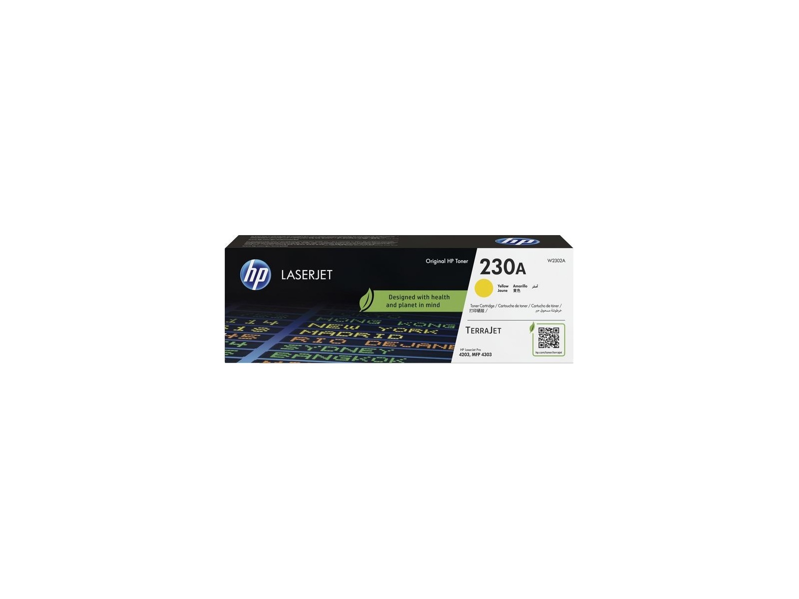 W2302A HP 230A Yellow Original Laserjet Toner Cartridge W2302A HP 230A Yellow Original Laserjet Toner Cartridge