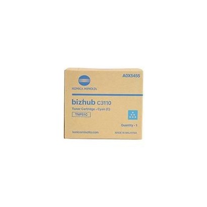 A0X5455 Konica Minolta Tnp-51C Toner Cartridge 1 Pc(S) Original Cyan