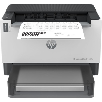 2R7F3A HP Laserjet Tank 1504W Printer, Black And White, Printer For Business, Print, Compact Size Energy Efficient Dualband Wi-F