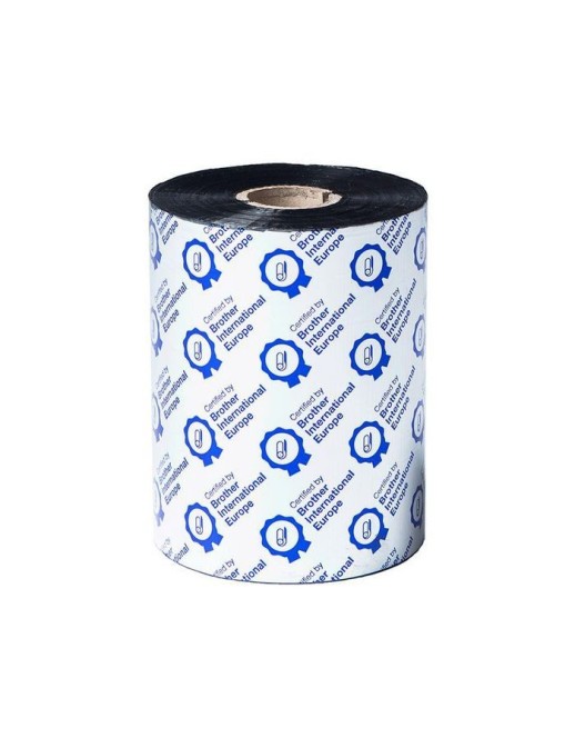 BWS1D600110 Brother STD WAX BLK 110MM X 600M (MULTI 6) - MOQ 6