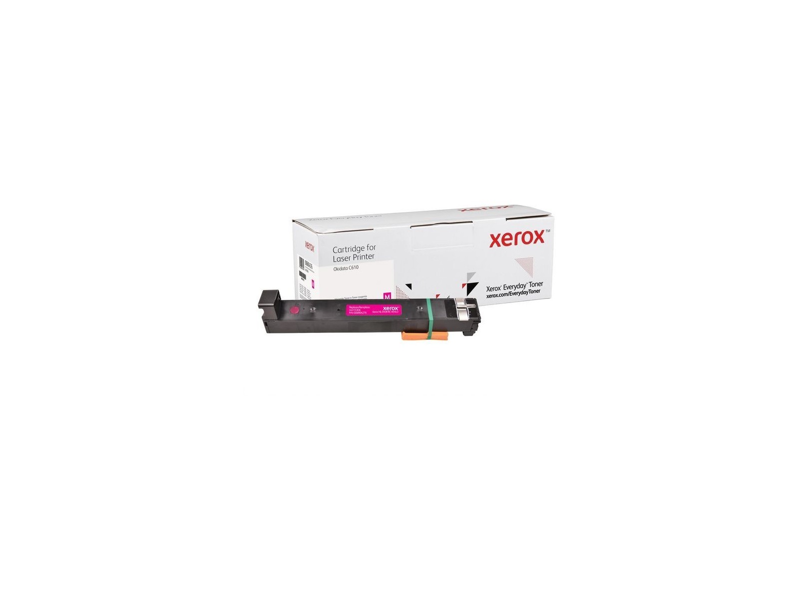 006R04276 Xerox Everyday Magenta Toner Compatible With Oki 44315306, Standard Yield 006R04276 Xerox Everyday Magenta Toner Compatible With Oki 44315306, Standard Yield