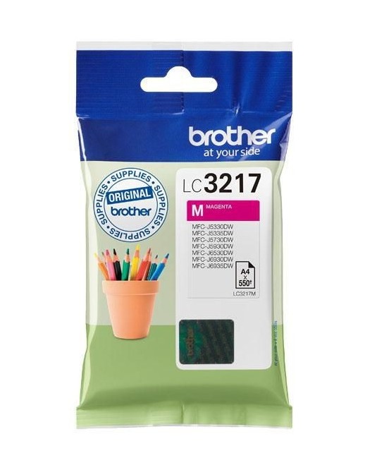 LC-3217M Brother Ink Cartridge 1 Pc(S) Original Magenta
