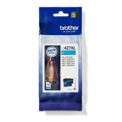 LC427XLC Brother LC-427XLC ink cartridge 1 pc(s) Original High (XL) Yield Cyan