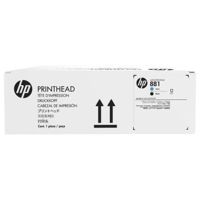CR328A HP Cyan/Black Lateks Bask? Kafas? Print Head Thermal Inkjet