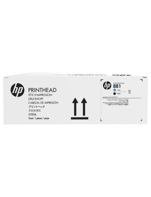 CR328A HP Cyan/Black Lateks Bask? Kafas? Print Head Thermal Inkjet