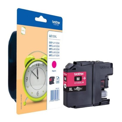 LC125XLMBP Brother Lc-125Xlmbp Ink Cartridge 1 Pc(S) Original Magenta