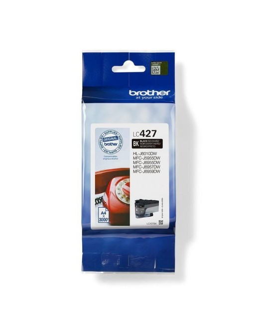 LC427BK Brother LC-427BK ink cartridge Original Standard Yield Black Minimum order qty 5 pcs