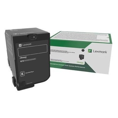 75B20K0 Lexmark 13K Black Return Program Toner Cartridge (CS/CX727, CS728)
