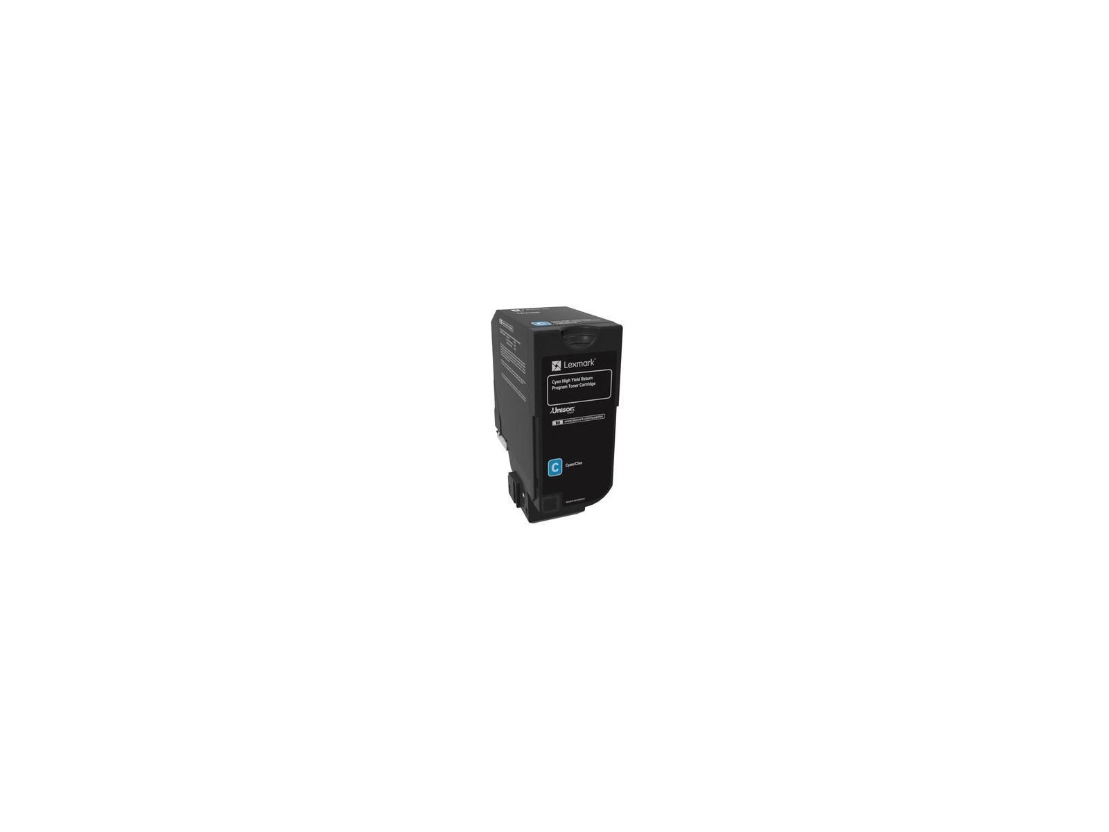 74C2HC0 Lexmark 12K Cyan Return Program Toner Cartridge (CS725) 74C2HC0 Lexmark 12K Cyan Return Program Toner Cartridge (CS725)
