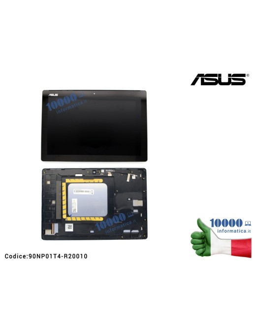 90NP01T4-R20010 Display LCD con Vetro Touch Screen ASUS ZenPad 10 Z300CNL ZD300CNL [NERO]