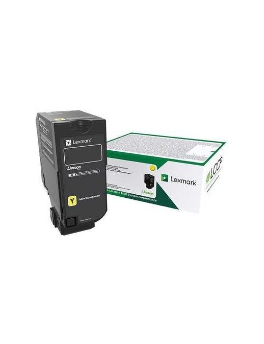 75B20Y0 Lexmark 10K Yellow Return Program Toner Cartridge (CS/CX727, CS728)