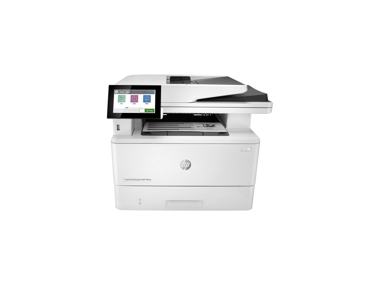 3PZ55AB19 HP LaserJet Enterprise MFP M430f, Laser, 600 x 600dpi, 63ppm, 2000MB, USB, LCD, 4.3" 3PZ55AB19 HP LaserJet Enterprise MFP M430f, Laser, 600 x 600dpi, 63ppm, 2000MB, USB, LCD, 4.3"