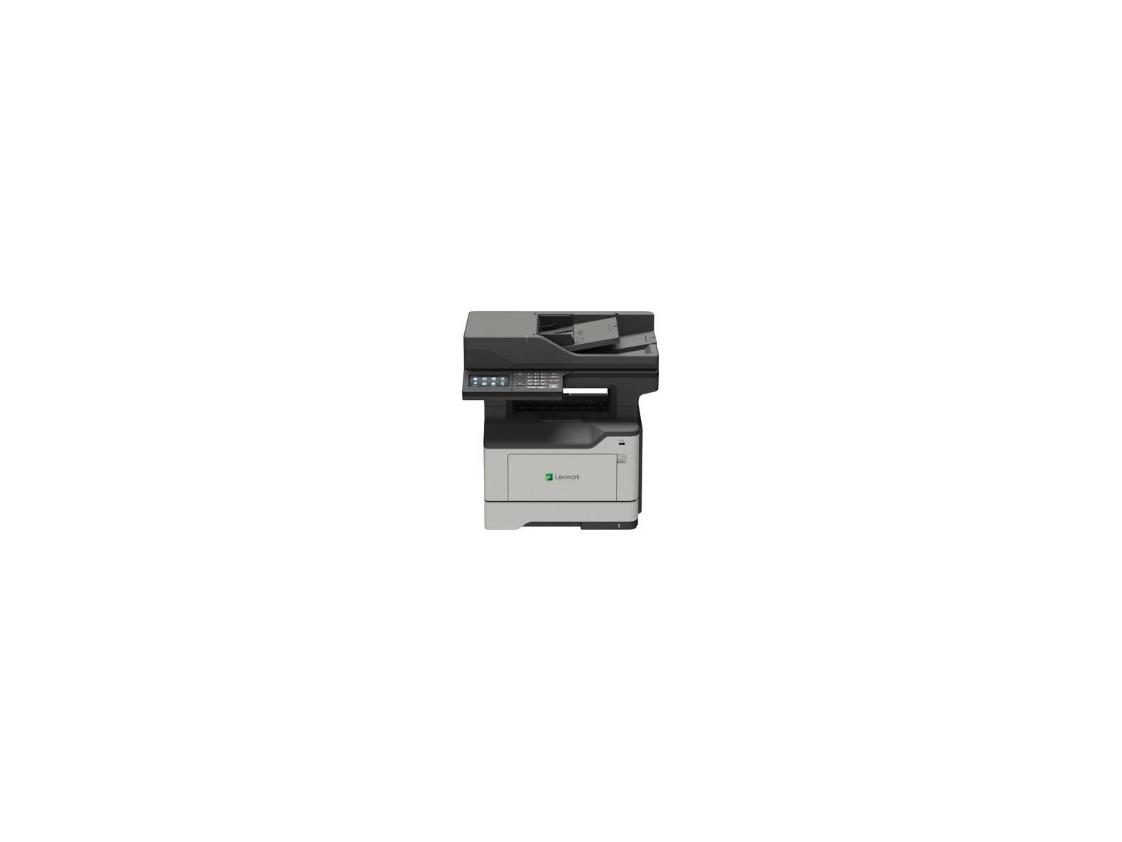 36S0850 Lexmark Monochrome Laser, Duplex, 44 ppm (Print), Gigabit Ethernet, USB, e-Task 4.3" Touchscreen 36S0850 Lexmark Monochrome Laser, Duplex, 44 ppm (Print), Gigabit Ethernet, USB, e-Task 4.3" Touchscreen