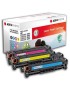 APTHP530SETE AgfaPhoto Toner Cartridge for HP LaserJet CM2320fxi, Black / Cyan / Magenta / Yellow