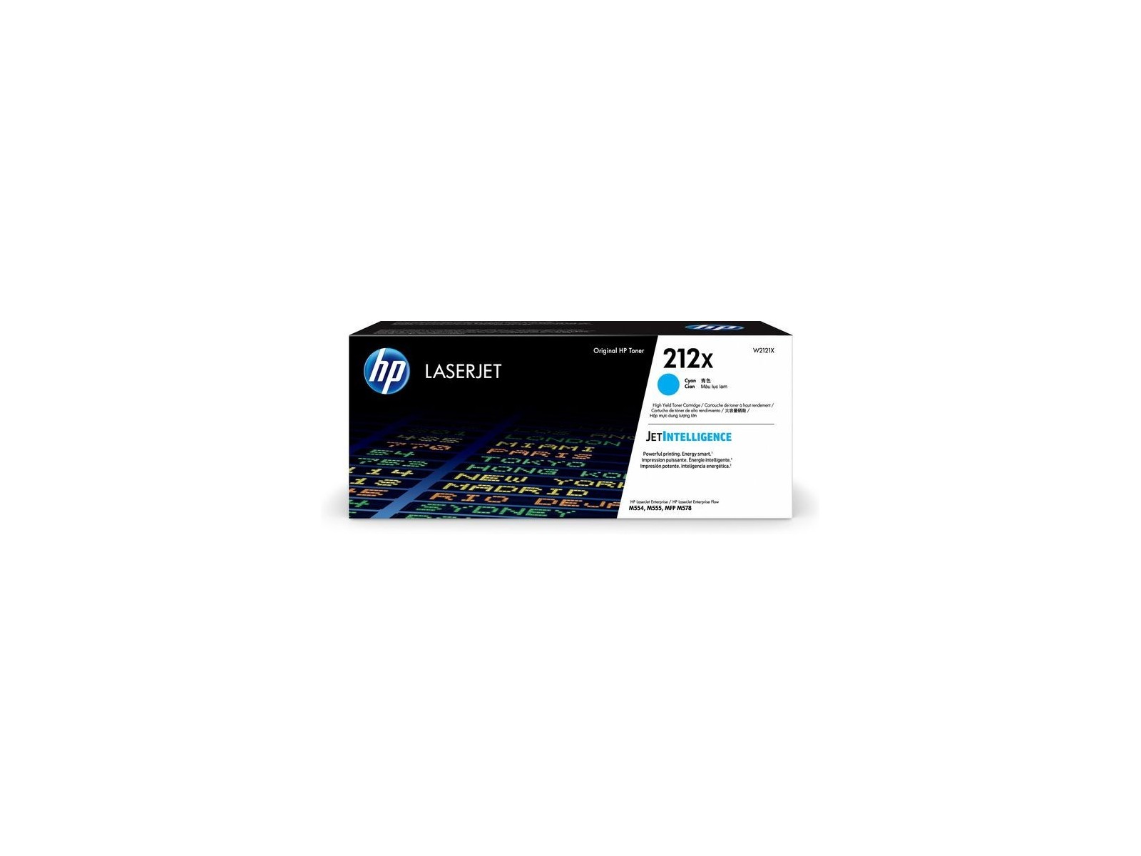W2121X HP 212X High Yield Cyan Original LaserJet Toner Cartridge W2121X HP 212X High Yield Cyan Original LaserJet Toner Cartridge
