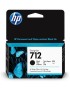 3ED70A HP 712 38-ml Black DesignJet Ink Cartridge