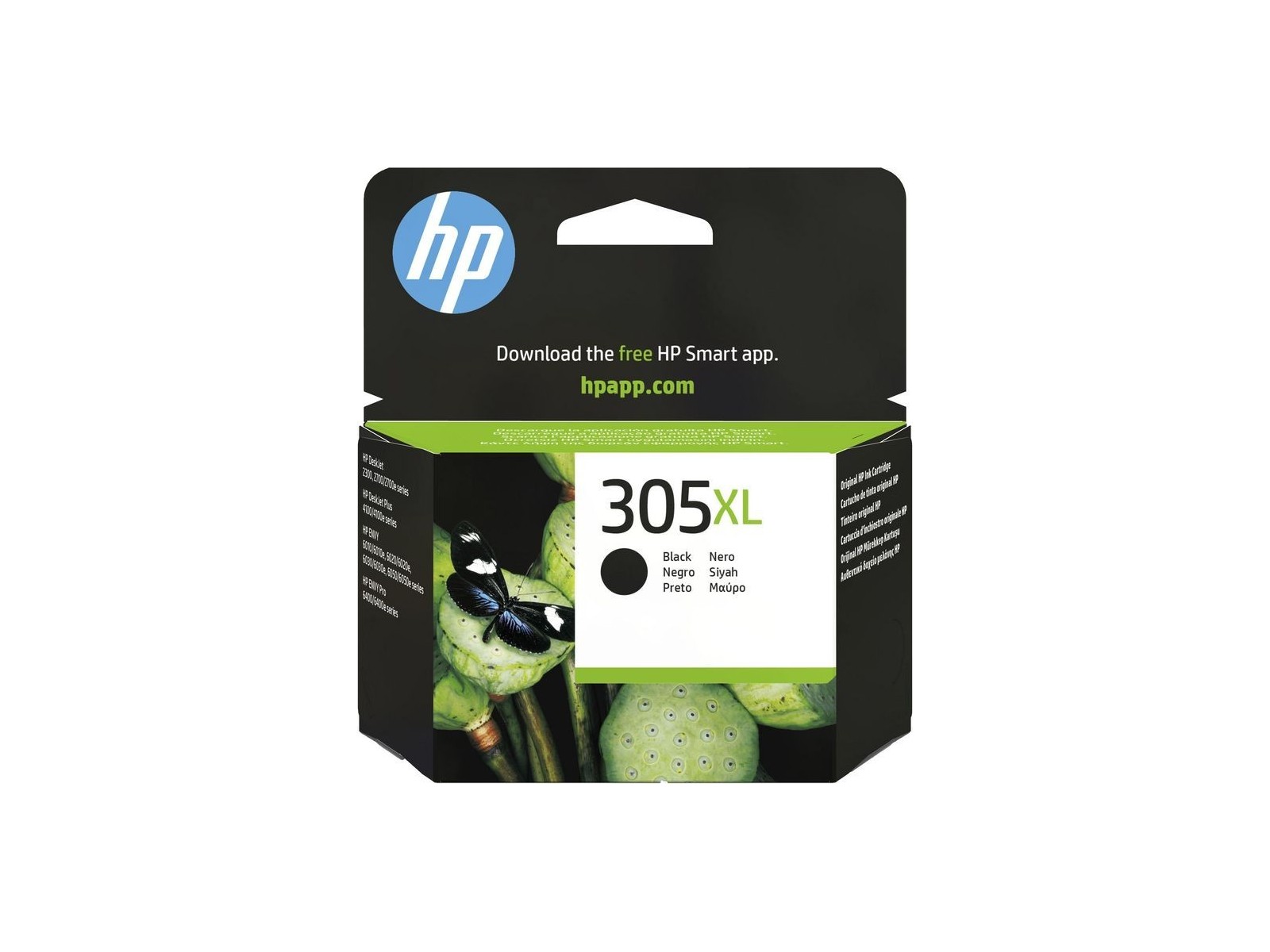 3YM62AEABE HP 305XL High Yield Black Original Ink 3YM62AEABE HP 305XL High Yield Black Original Ink