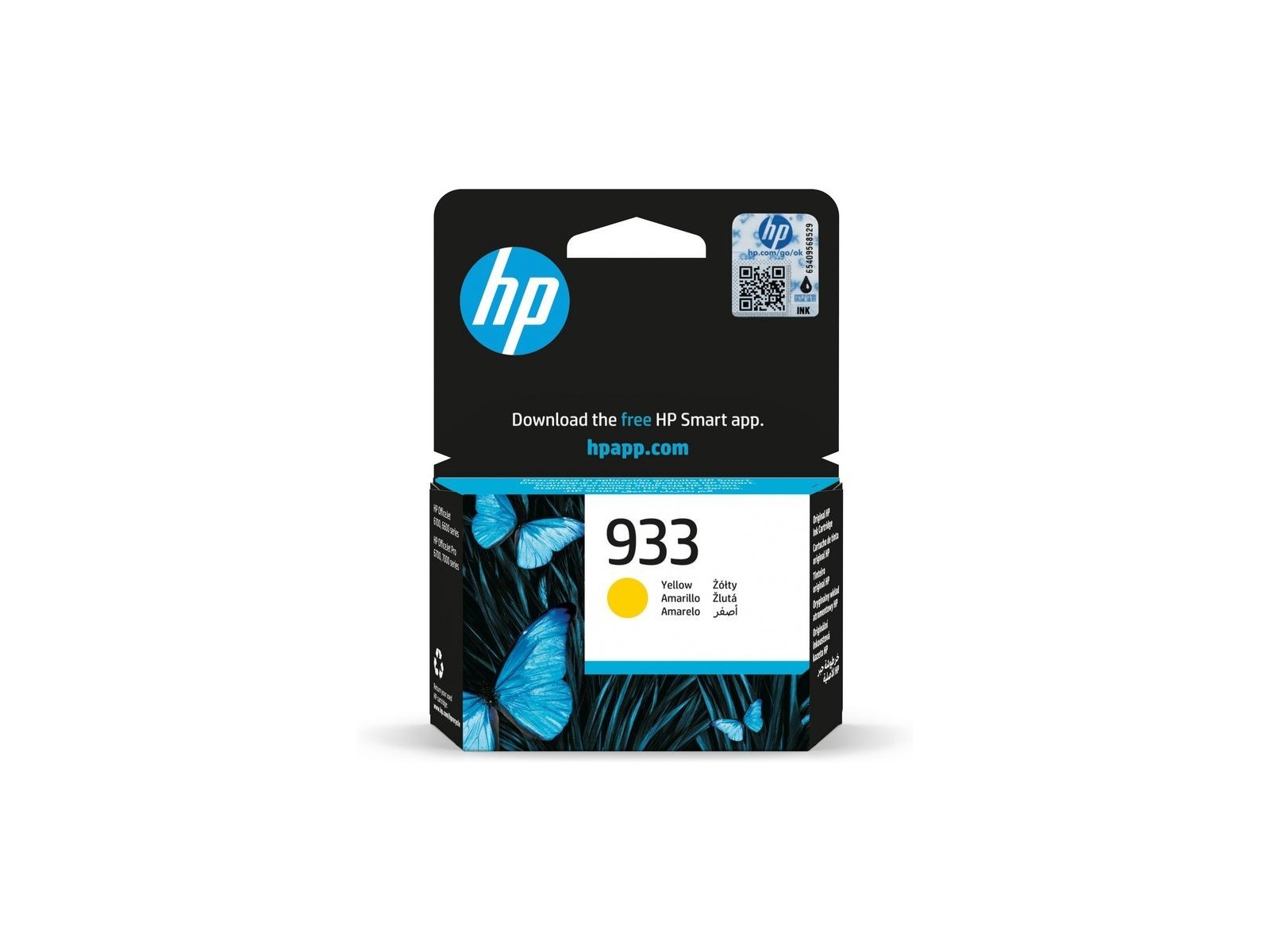 CN060AEBGY HP 933 Yellow Original Ink Cartridge CN060AEBGY HP 933 Yellow Original Ink Cartridge