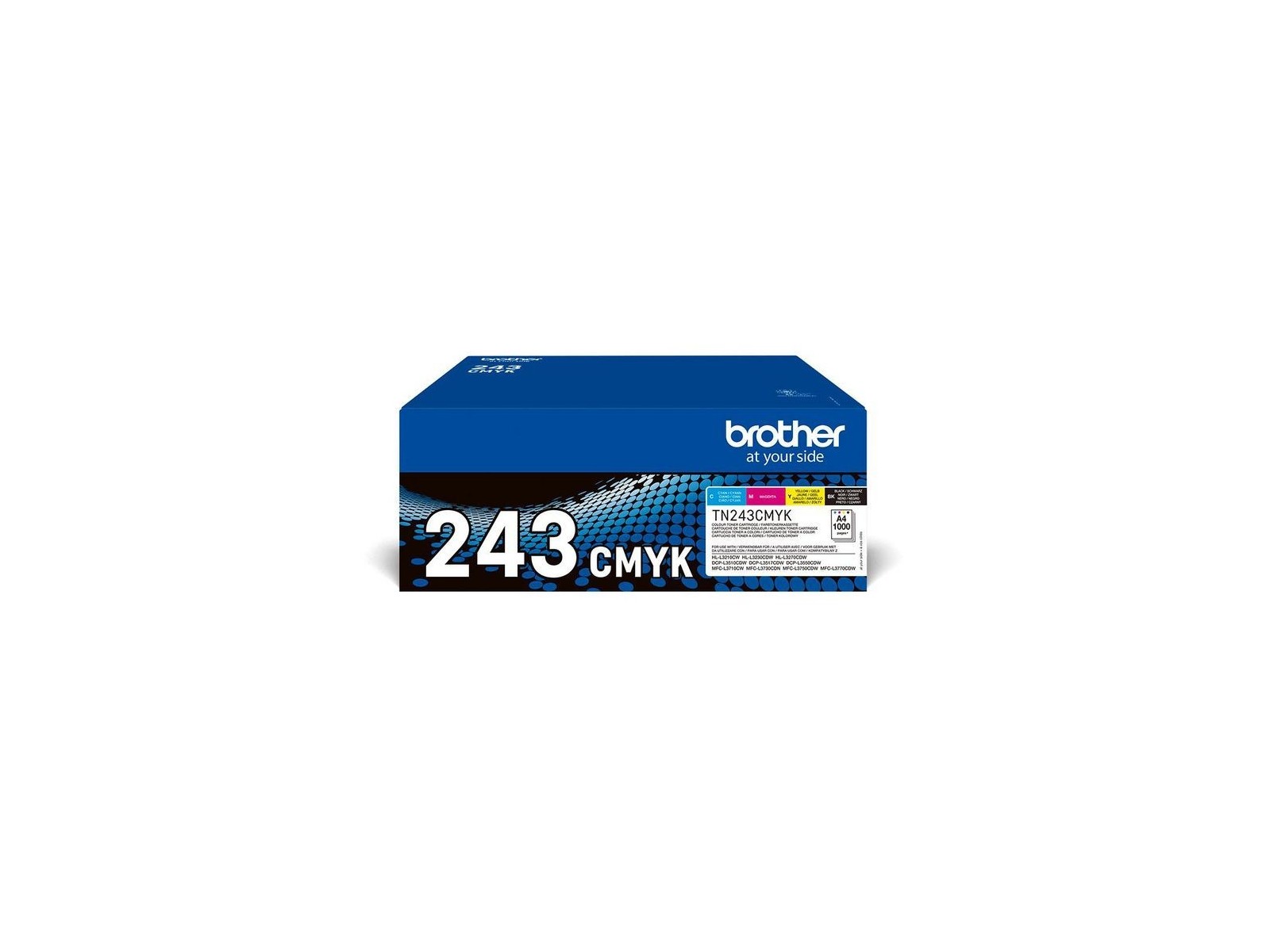 TN243CMYK Brother TN243 MULTIPACK FOR ECL - MOQ 4 826083 TN243CMYK Brother TN243 MULTIPACK FOR ECL - MOQ 4 826083