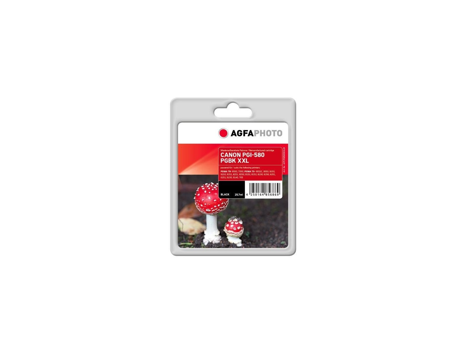 APCPGI580XXLB AgfaPhoto Ink, black APCPGI580XXLB AgfaPhoto Ink, black