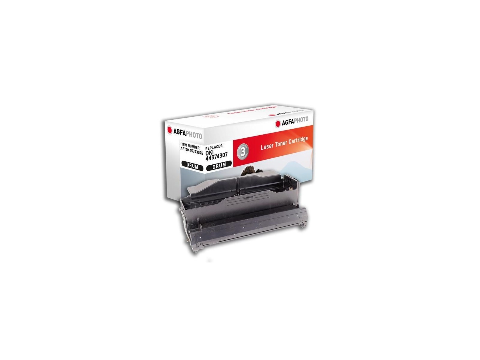 APTO44574307E AgfaPhoto 25000 page yield, f/Oki, Drum APTO44574307E AgfaPhoto 25000 page yield, f/Oki, Drum