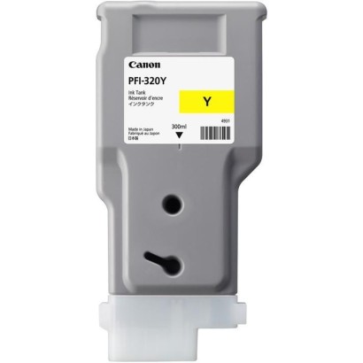 2893C001 Canon Printer Ink Cartridge, 300ml, Yellow 825906