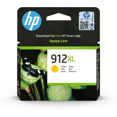 3YL83AEBGX HP Original Ink Cartridge, 825 pages, 9.9 ml, Yellow, EN/DE/FR/IT/NL/RU