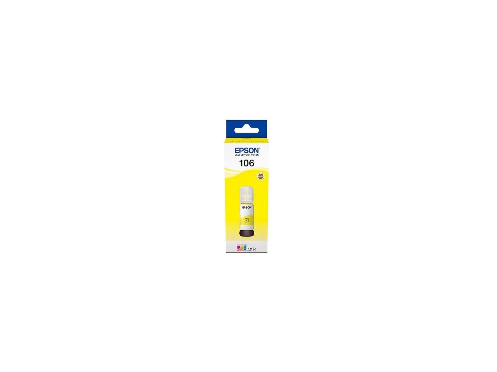 C13T00R440 Epson 106 EcoTank Yellow ink bottle C13T00R440 Epson 106 EcoTank Yellow ink bottle