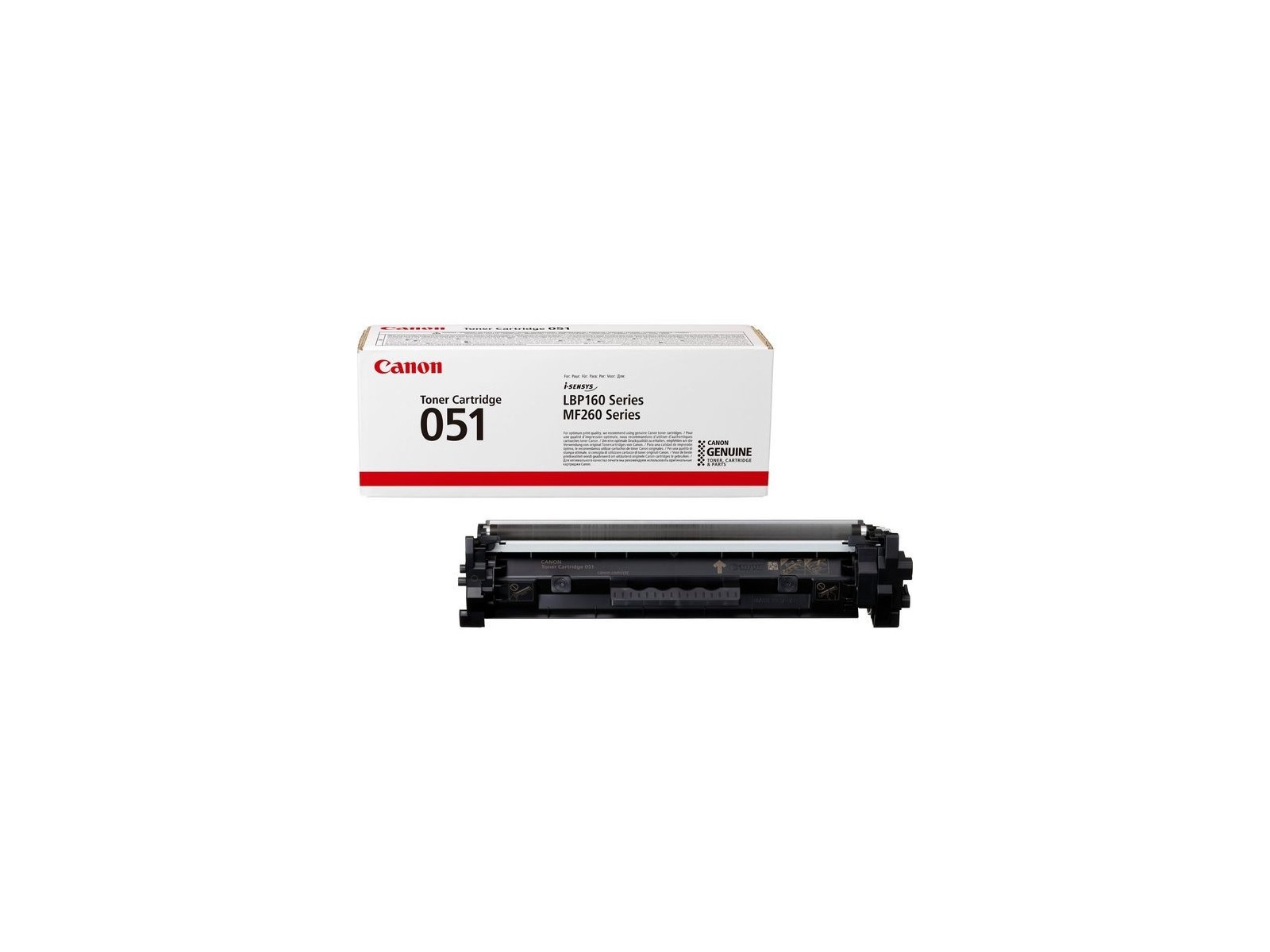 2168C002 Canon 051 Toner Cartridge, Black 2168C002 Canon 051 Toner Cartridge, Black