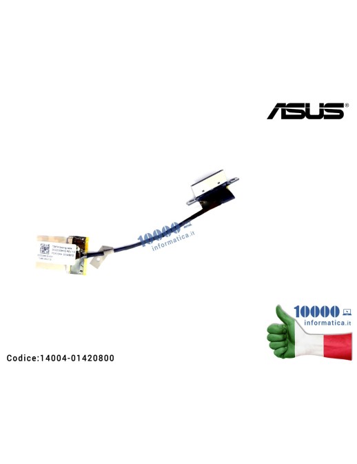 14004-01420800 Cavo Collegamento DOCKING FPC Connettore ASUS Transformer Book T200TA DC02C009K0S 14004-01421000