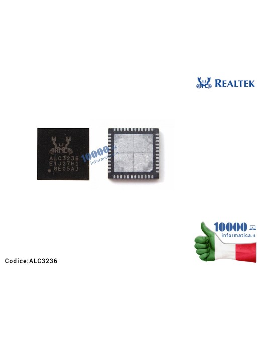 ALC3236 IC Chip REALTEK ALC 3236 ALC323G ALC3236 QFN48 Audio Codec